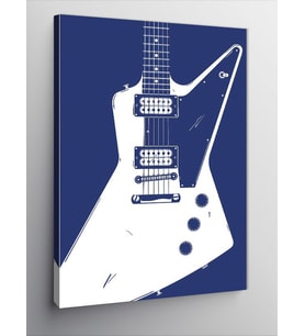 Kanvas Tablo Explorer Kasa Elektro Gitar