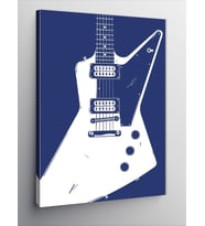 Kanvas Tablo Explorer Kasa Elektro Gitar