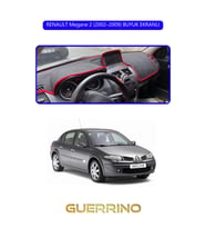 RENAULT Megane 2 (2002–2009) BUYUK EKRANLITORPİDO KORUMA HALISI MAVİ KENAR