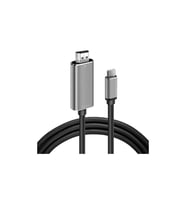 TAPLIN Type-C To Hdmi 4K 60Hz Çevirici Görüntü Kablosu 1.8m - Hdtv Projektör (Siyah)