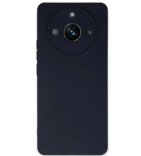 Realme 11 Pro Kılıf Nano içi Kadife Silikon - Lacivert