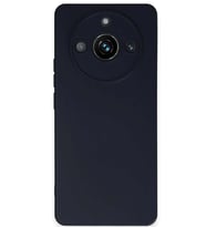 Realme 11 Pro Kılıf Nano içi Kadife Silikon - Lacivert