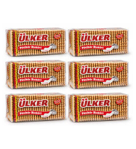 Ülker Potıbor Biskuvi 175 gr x 6 Adet