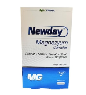 Magnezyum Complex Takviye Edici Gıda 60 Kapsül