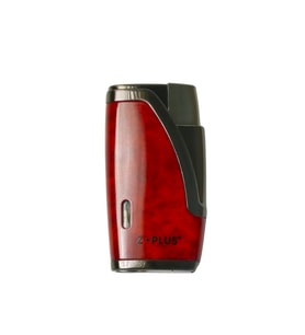 Z+Plus 2 Torch Pürmüz Ahşap-Gümüş Metal Puro Çakmağı - TRM1004