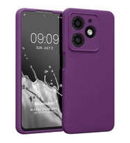 Microsonic Matte Silicone TECNO Spark 20C Kılıf Rose Gold (Mor)