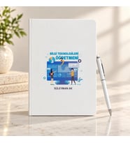 Bilgi Teknolojileri Öğretmenine İsme Özel Defter ve Kalem Seti