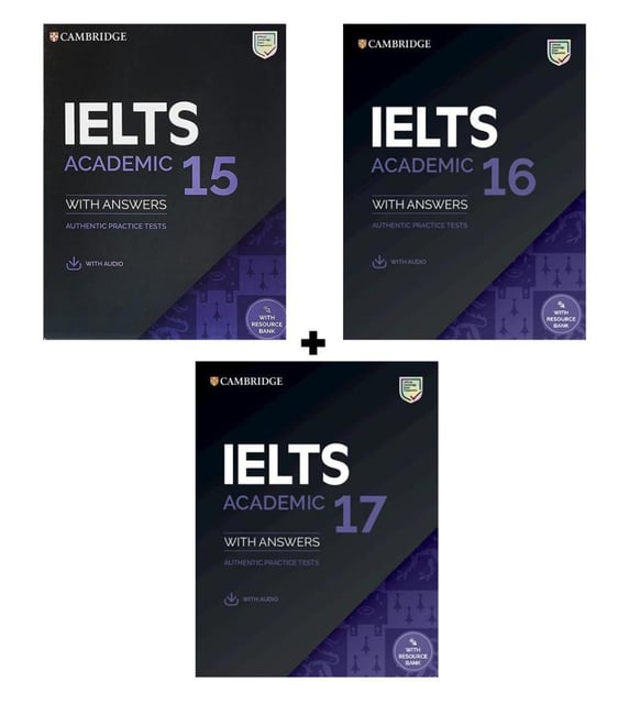 本 IELTS Academic 過去問 15.16.17.18.19 5冊セット