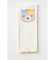 Erkek Bebek Hayvan Desenli Bebek Battaniyesi 80 Cm * 90 Cm