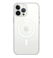 Apple iPhone 15 Pro Kılıf Magneticsafe Şeffaf Silikon - Şeffaf