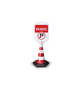 Vestel Reklam Yönlendirme ve Tanıtım Dubası Kırmızı
