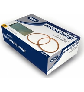 Mas 50 Gram %100 Kauçuk Orta Boy Ambalaj Lastiği Kt 355