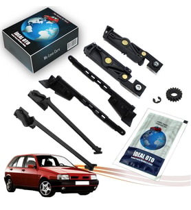 Fiat Tipo (1987-1995) ME, NG, MF, NT, NS, NU, MP İçin Sunroof Kızak Dişli Tamir Seti & Grease Yağı