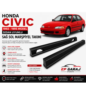 HONDA CİVİC 1992-1995 MODEL SEDAN UYUMLU SAĞ SOL MARŞPİYEL TAKIMI