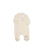 Bistyle Tulum Kadife I Love Daddy 15125 Açık Bej