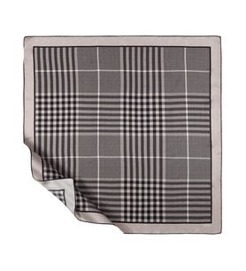 GÜMÜŞ İpekevi Twill İpek Eşarp 1157