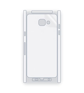 SChitec SAMSUNG Galaxy A5 (2016)（A510） Uyumlu Fullbody Arka Kaplama Hidrojel Koruyucu Film