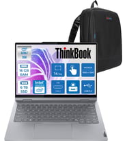 Lenovo Thinkbook 14 2-In-1 G5 Iau Intel Core Ultra 7 255U 16GB Ddr5 6tb SSD Freedos Dokunmatik 14 Inç Wuxga (1920 x 1200) IPS 300NITS NP21SQ002TTXF06 + Zetta Çanta