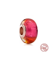 Işıltılı Gün Batımı Murano Cam Charm