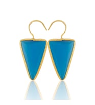Kadir Jewellery 22 Ayar Altın Kaplama Vintage Küpe -El İşçiliği Ve Hipoalerjenik Küpe