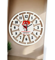 Sevgiliye Hediye Duvar Saati 40cm 010 (Beyaz)