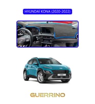 HYUNDAİ KONA 2020-2022TORPİDO KORUMA HALISI MAVİ KENAR