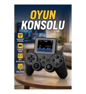 S10 Gamepad 520 Klasik Retro Oyunlu HDMI TV Bağlantılı Kablosuz Oyun Konsolu