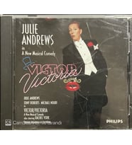 (Plak Değildir CD dir) CD Victor Victoria Julie Andrews In A New Musical Comedy CD (Karışık)