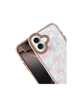 İphone 16 Lumi Desenli Kapak - Çöl Titanyum