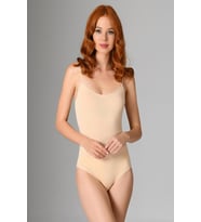 Nbb Bayan İnce Askılı Çıtçıtlı Body 2935 (Ten)