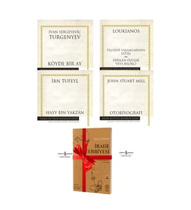Hayy Bin Yakzan - Irade Terbiyesi - Köyde Bir Ay - Otobiyografi - 5 Kitap Set