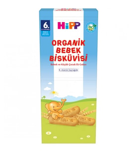 Hipp Organik Bebek Bisküvisi 180 Gr