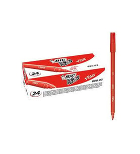 BİC KİDS VİSA KEÇELİ KALEM KIRMIZI (829015)
