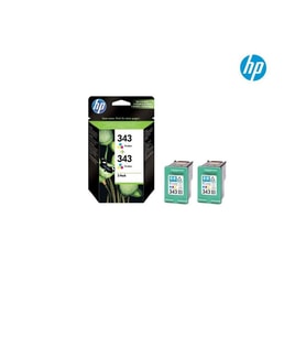 Hp 343-CB332EE Renkli Kartuş 2'Li Paket