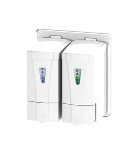 Omnisoft PLX 3564-0 Mini Sabun Dispenseri Çiftli 250 ml Beyaz