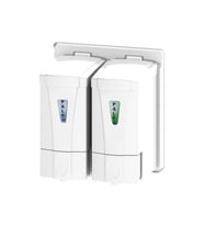 Omnisoft PLX 3564-0 Mini Sabun Dispenseri Çiftli 250 ml Beyaz