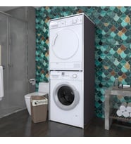 Kenzlife çamaşır-kurutma makinesi dolabı zakhar gri 180*70*60 banyo kapaksız arkalıksız (Karışık)