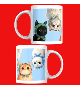 Tatlı Kedi Kupa Bardak Tasarım Çok Fazla Seçenek Mevcut Hediyelik Ürün