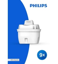 Philips Yedek Su Arıtma Sürahisi Filtresi 9'lu (BRİTA UYUMLU) Micro X-clean Awp211
