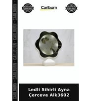 Özel Üretim Dekoratif Aydınlatmalı Ev Aksesuarı Hediye Modern Ledli Sihirli Ayna Çerceve Alk3602