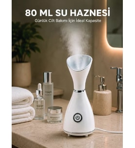 Yüz Buhar MakinesiNano İyonik PTC Seramik Isıtma Teknolojili