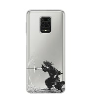 Xiaomi Redmi Note 9S - Redmi Note 9 PRO Uyumlu Vagabond Tasarımlı Şeffaf Telefon Kılıfı