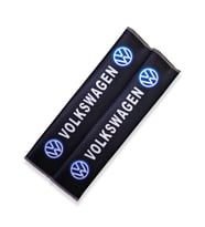 Volkswagen uyumlu Dijital Baskılı Siyah Emniyet Kemer Pedi 2'Li Set