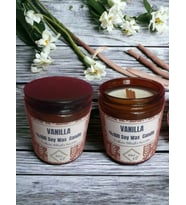 Bihal Soya Wax Vanilya Kokulu Doğal MUM180ML