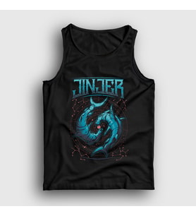 Presmono Unisex Siyah Hammerhead Jinjer Atlet 160847tt