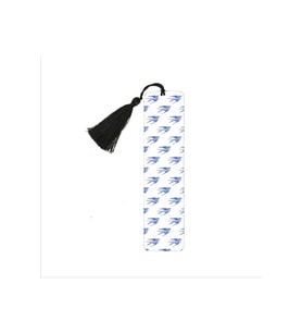 Kırlangıç Desen Baskılı, Püsküllü Kitap Ayracı (Bookmark,ayraç-131)