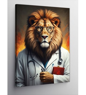 Kanvas Tablo Doktor Aslan