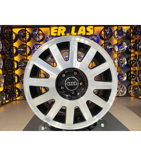 4 Adet AUDİ ORIJINAL 6*15 5*100 ET35 57.1 BLACK MACK JANT REVİZE EDİLMİŞ (Takım)