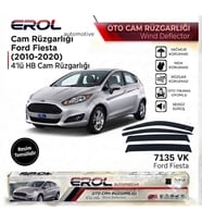Ford Fiesta (2010-2020) 4'lü Mugen Cam Rüzgarlığı