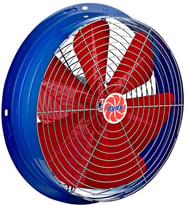 Ayas 35 cm Sanayi Tipi Aspiratör 380 Volt Trifaze
